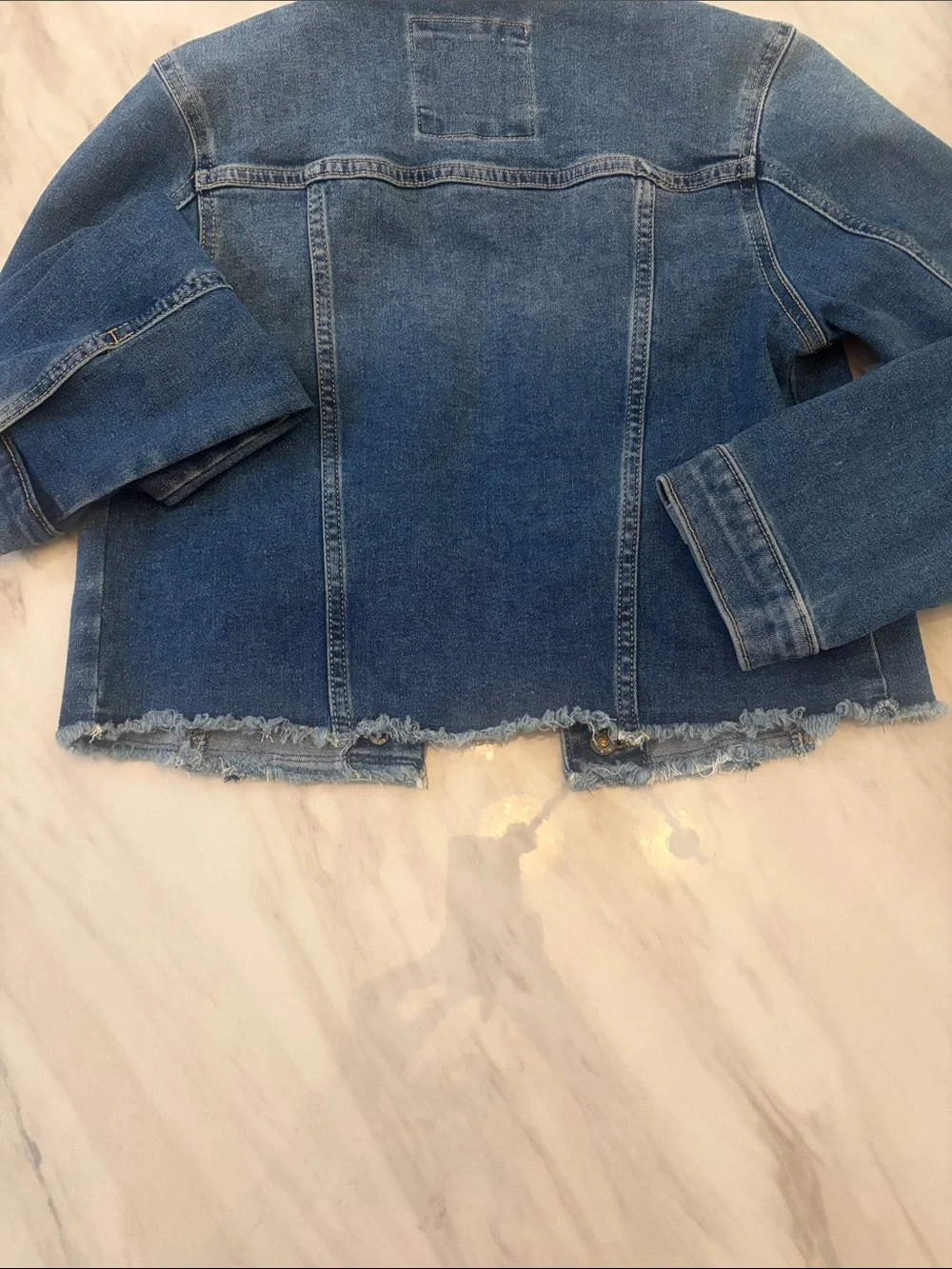 SO Kids Medium Blue Denim Jacket with Button Front